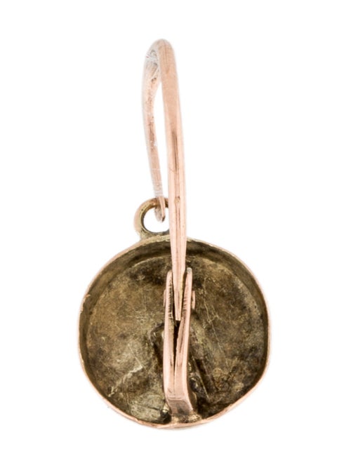 Earrings 10K Single Drop Earring