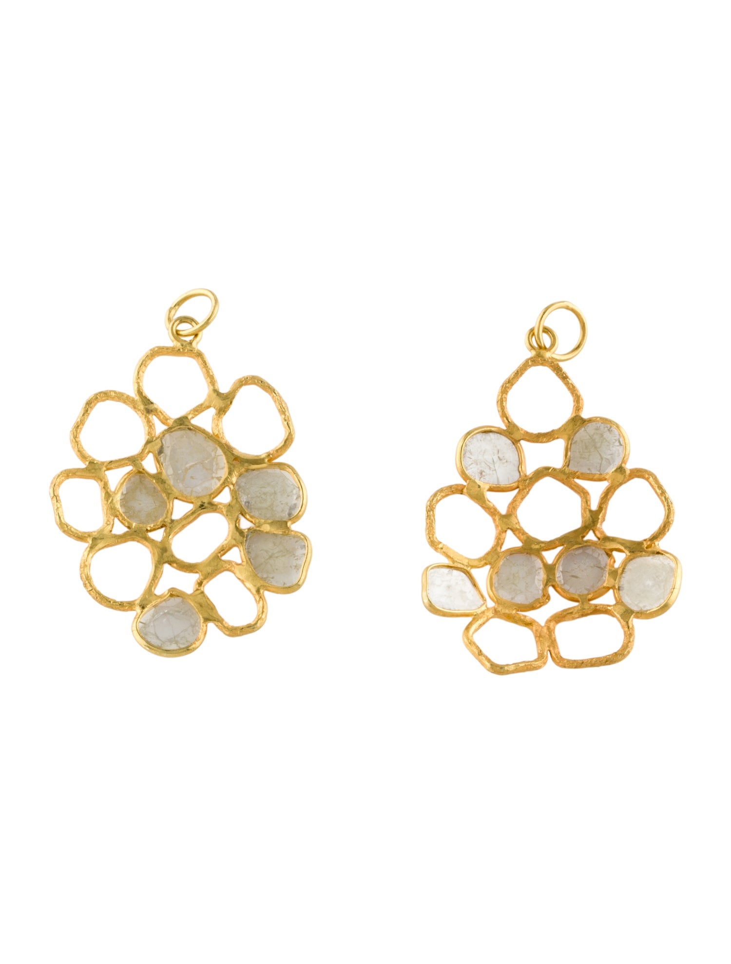 Earrings 18K Diamond Slice Earring Enhancers