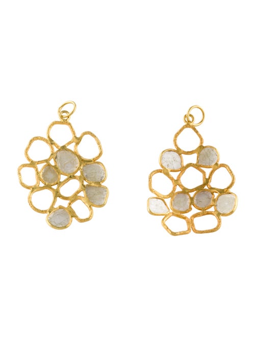 Earrings 18K Diamond Slice Earring Enhancers