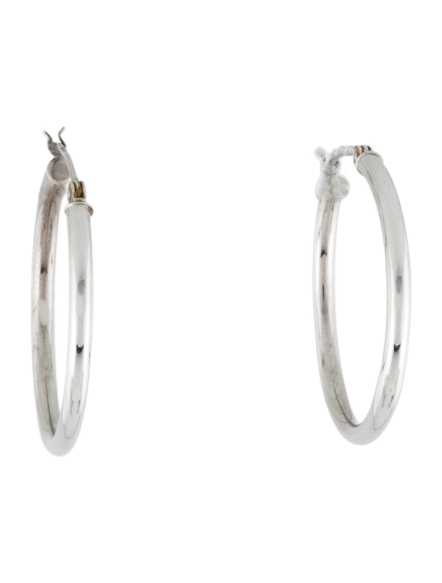 Earrings 10k Hollow Hoop