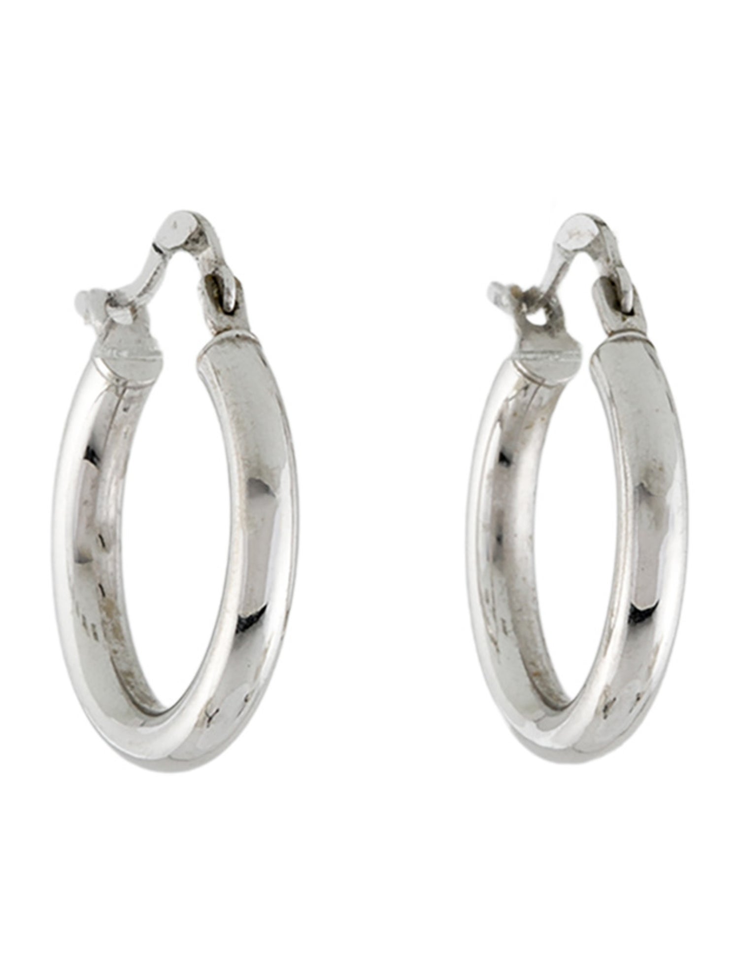 Earrings 14K Hollow Hoop