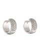 Earrings 18K 1.10ctw Diamond Huggie Earrings