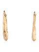 Earrings 14K Textured Hoop Earrings