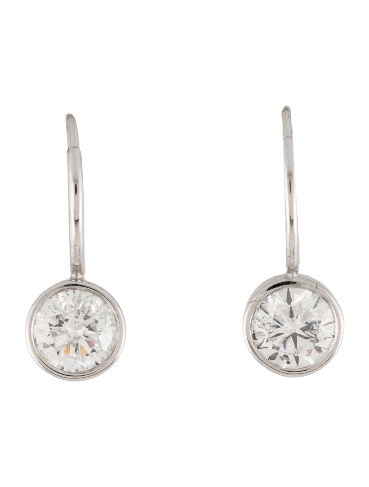 Earrings 14K 3.04ctw Diamond Drop