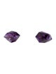 Earrings 18K Amethyst Stud Earrings