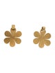 Earrings 18K Flower Drop Earrings