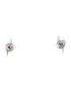 Earrings 14K Diamond Lightning Bolt Stud Earrings