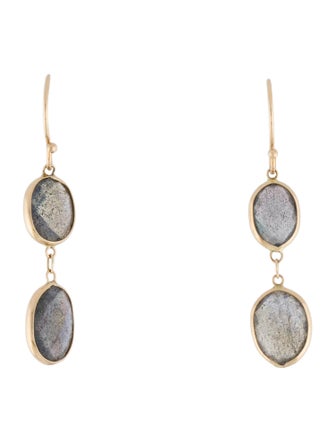 Earrings 14K Labradorite Drop Earrings