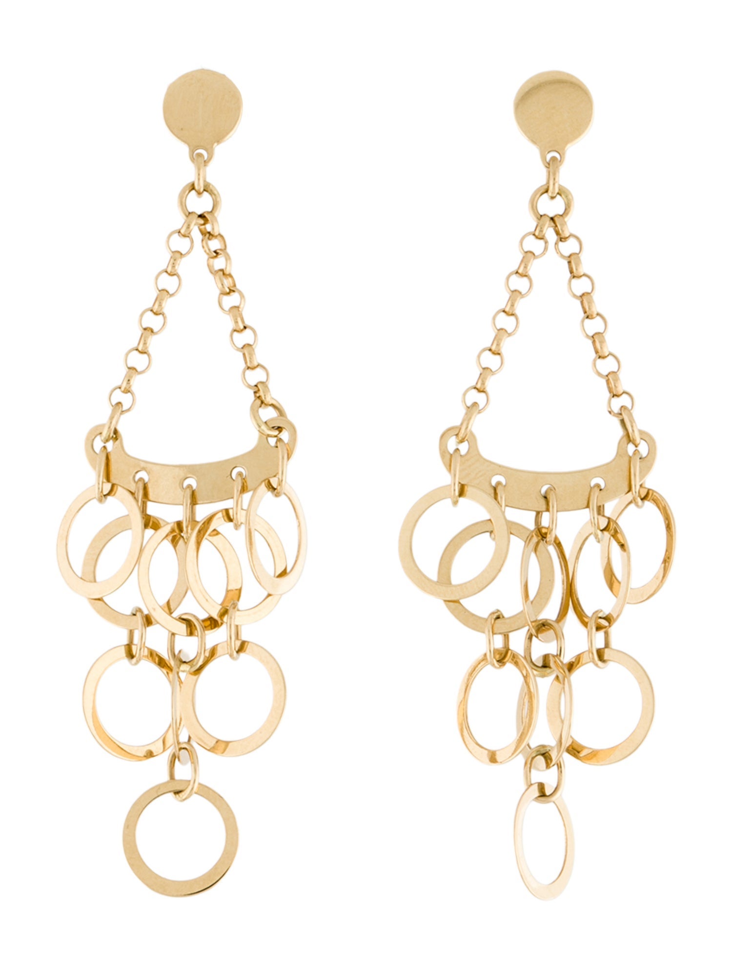 Earrings 14K Chandelier Earrings