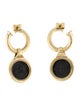 Earrings 18K Coin Drop Earrings