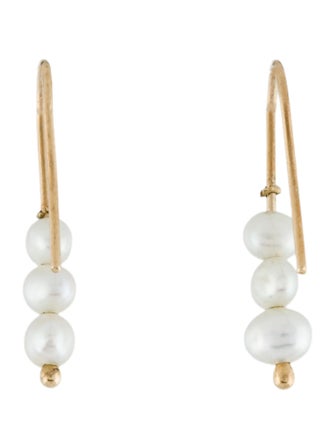 Earrings 14K Pearl Drop Earrings