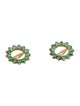 Earrings 14K Emerald Earring Enhancers