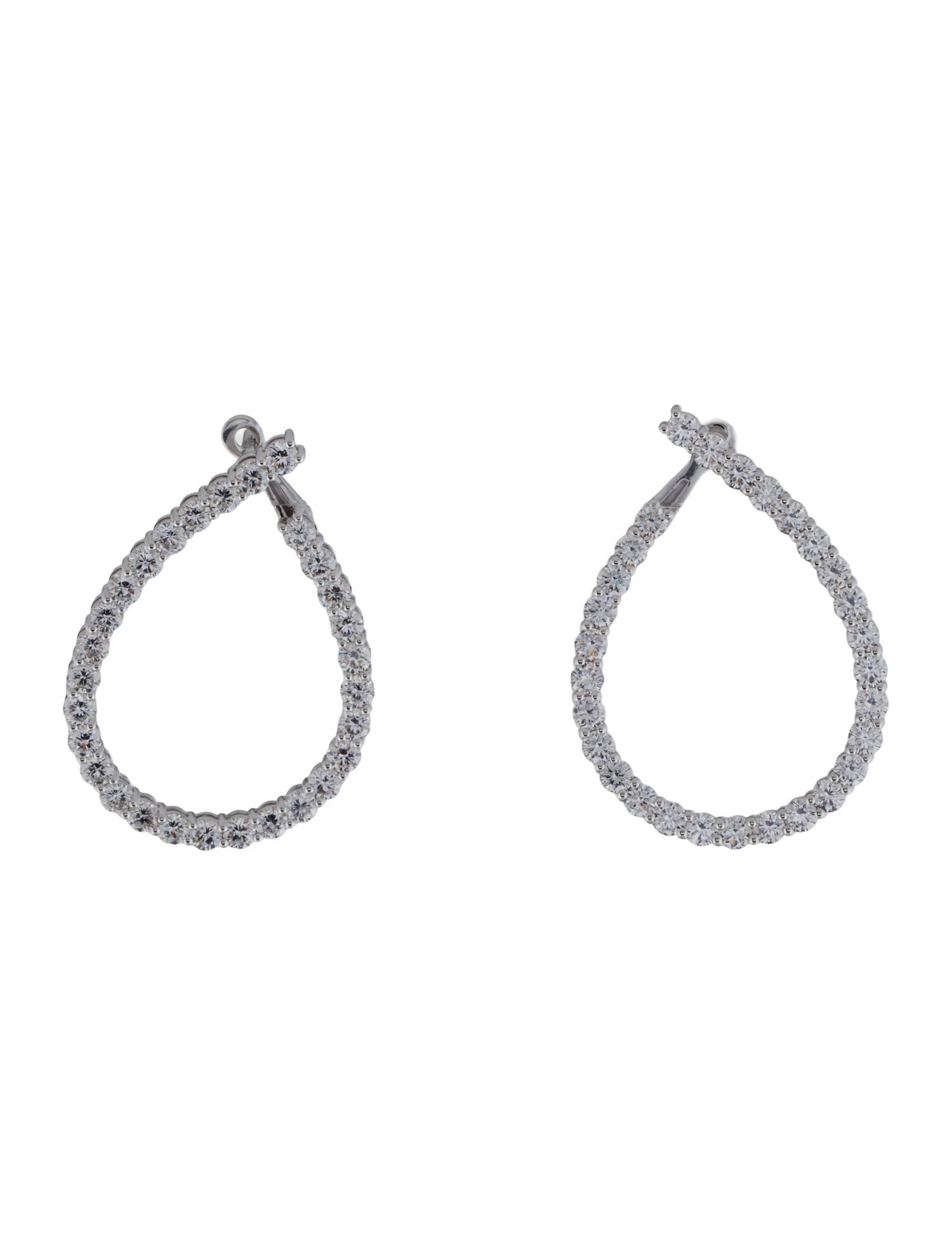 Earrings 14K 6.62ctw Lab-Grown Diamond Drop