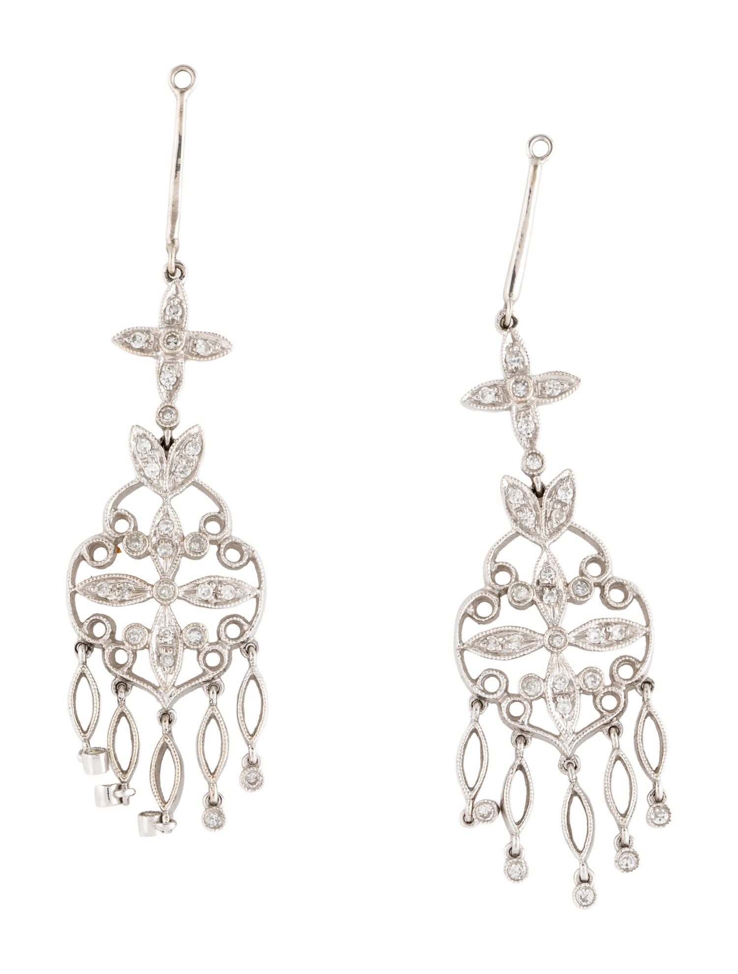 Earrings 14K Diamond Earring Enhancers