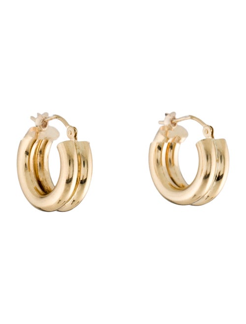 Earrings 14K Huggie Hoop Earrings