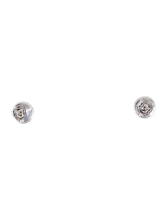 Earrings 14K Sapphire & Diamond Stud Earrings
