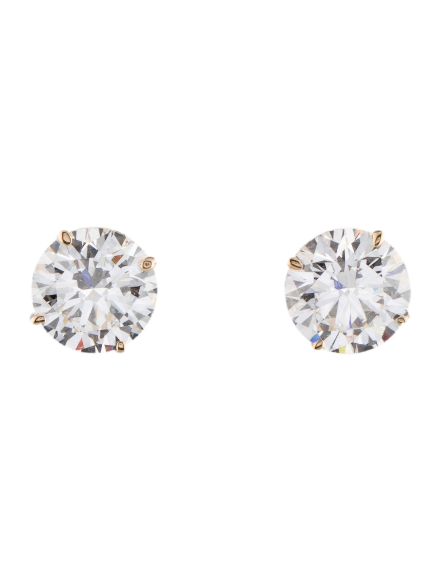 Earrings 14K 3.00ctw Lab-grown Diamond Stud Earrings