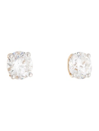 Earrings 14K 1.26ctw Lab-Grown Diamond Stud Earrings