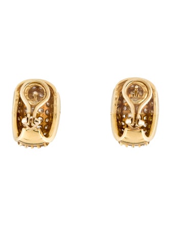 Earrings 18K 5.20ctw Diamond Earclip Earrings