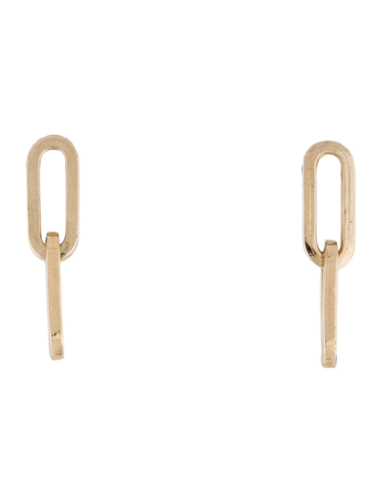 Earrings 14K Link Drop