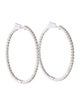Earrings 14K 1.50ctw Diamond Inside-Out Hoop Earrings