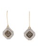 Earrings 14K Diamond Drop Earrings