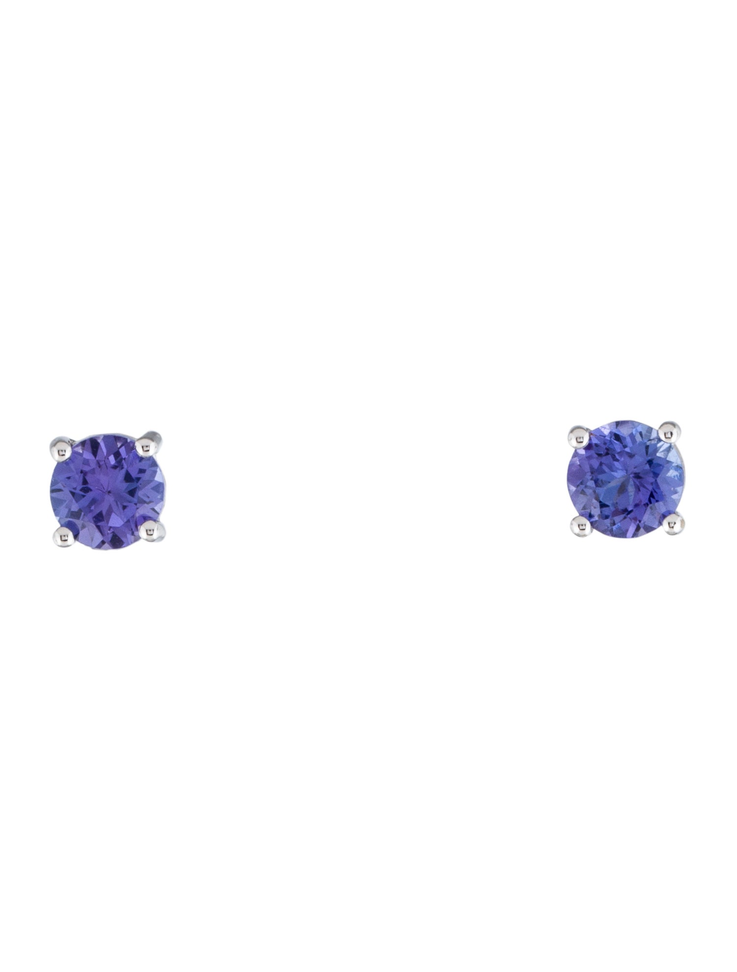 Earrings 18K 1.36ctw Tanzanite Stud