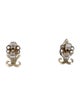 Earrings 18K Diamond Drop Earrings