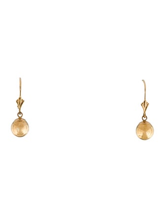Earrings 14K Ball Drop Earrings