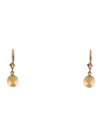 Earrings 14K Ball Drop Earrings