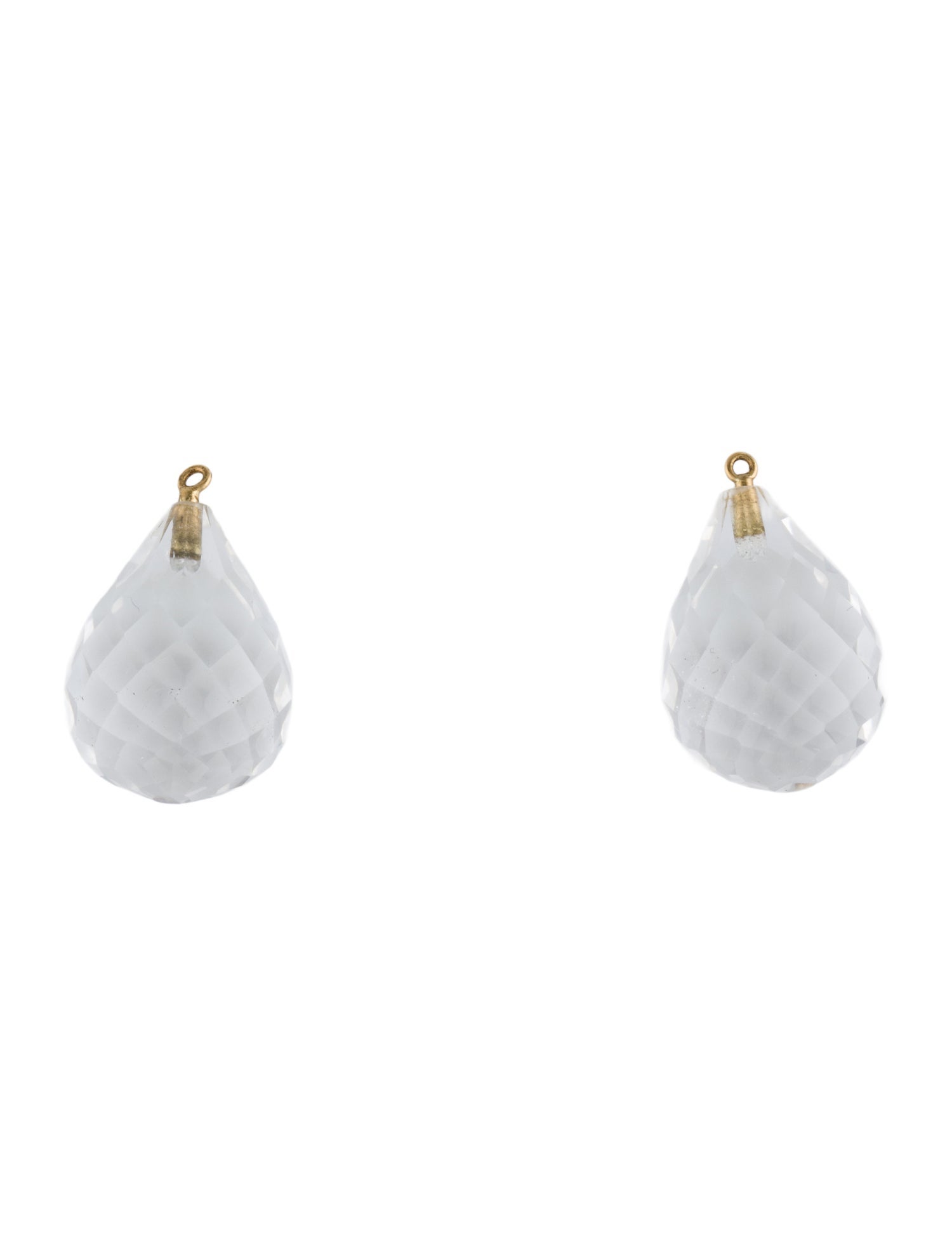Earrings 18K Quartz Earring Enhancers