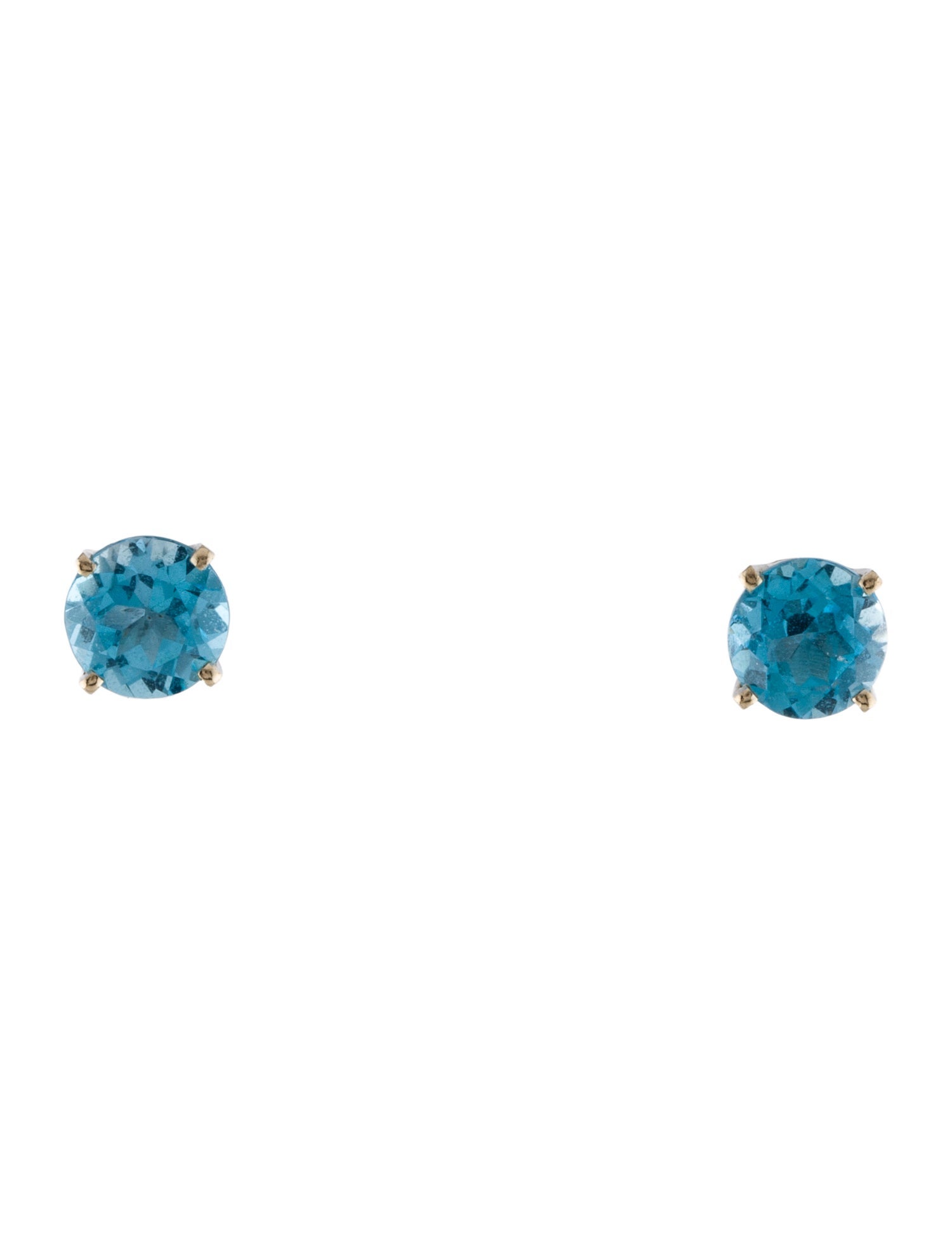 Earrings 14K 2.26ctw Topaz Stud