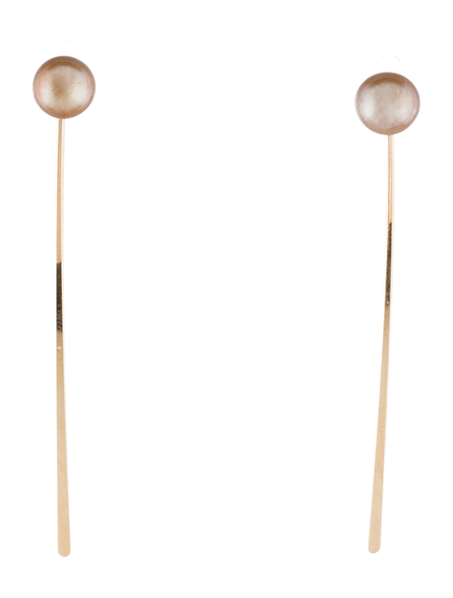 Earrings 14K Pearl Drop Earrings