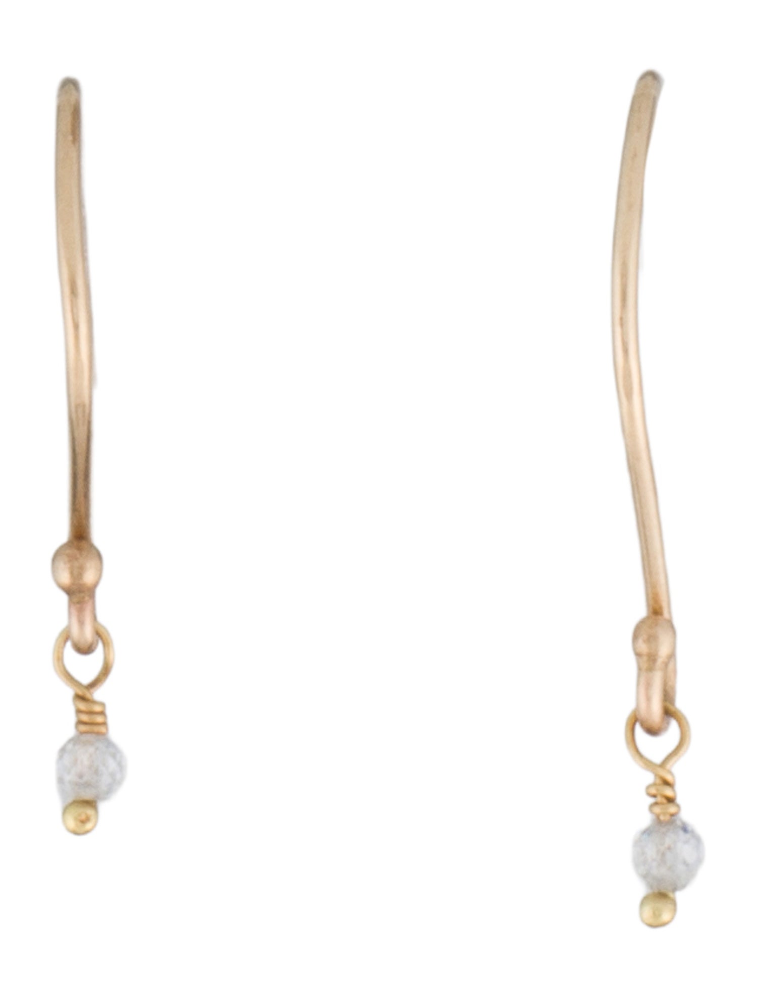 Earrings 10K Diamond Drop