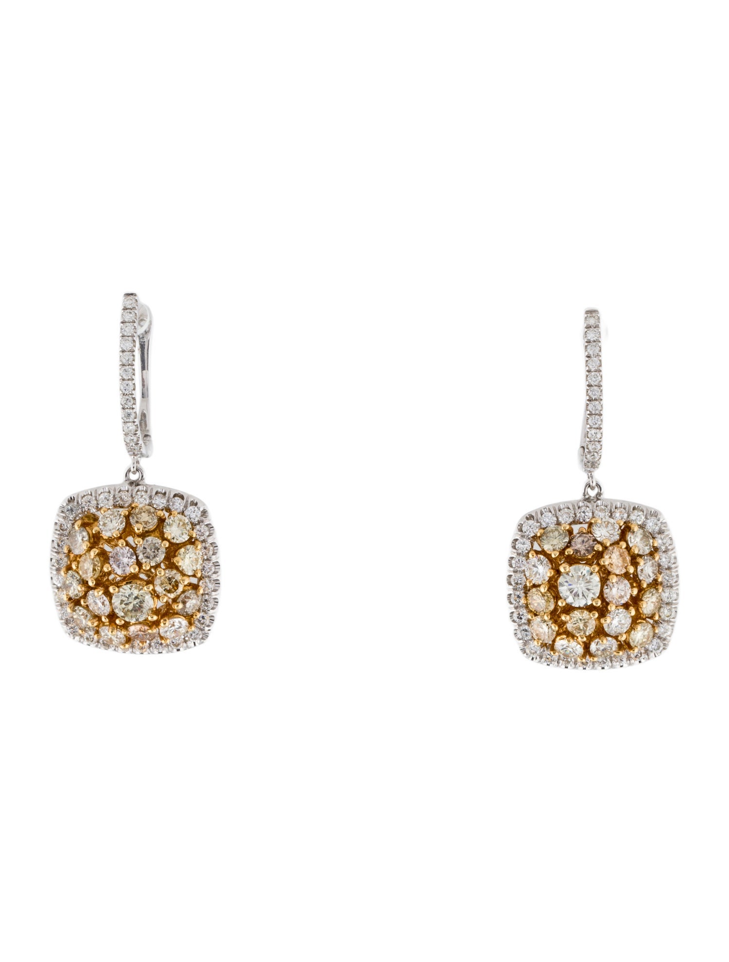 Earrings 14K 2.86ctw Diamond Drop Earrings