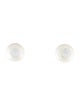 Earrings Platinum Pearl Stud Earrings