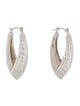 Earrings 14K Textured Hoop Earrings