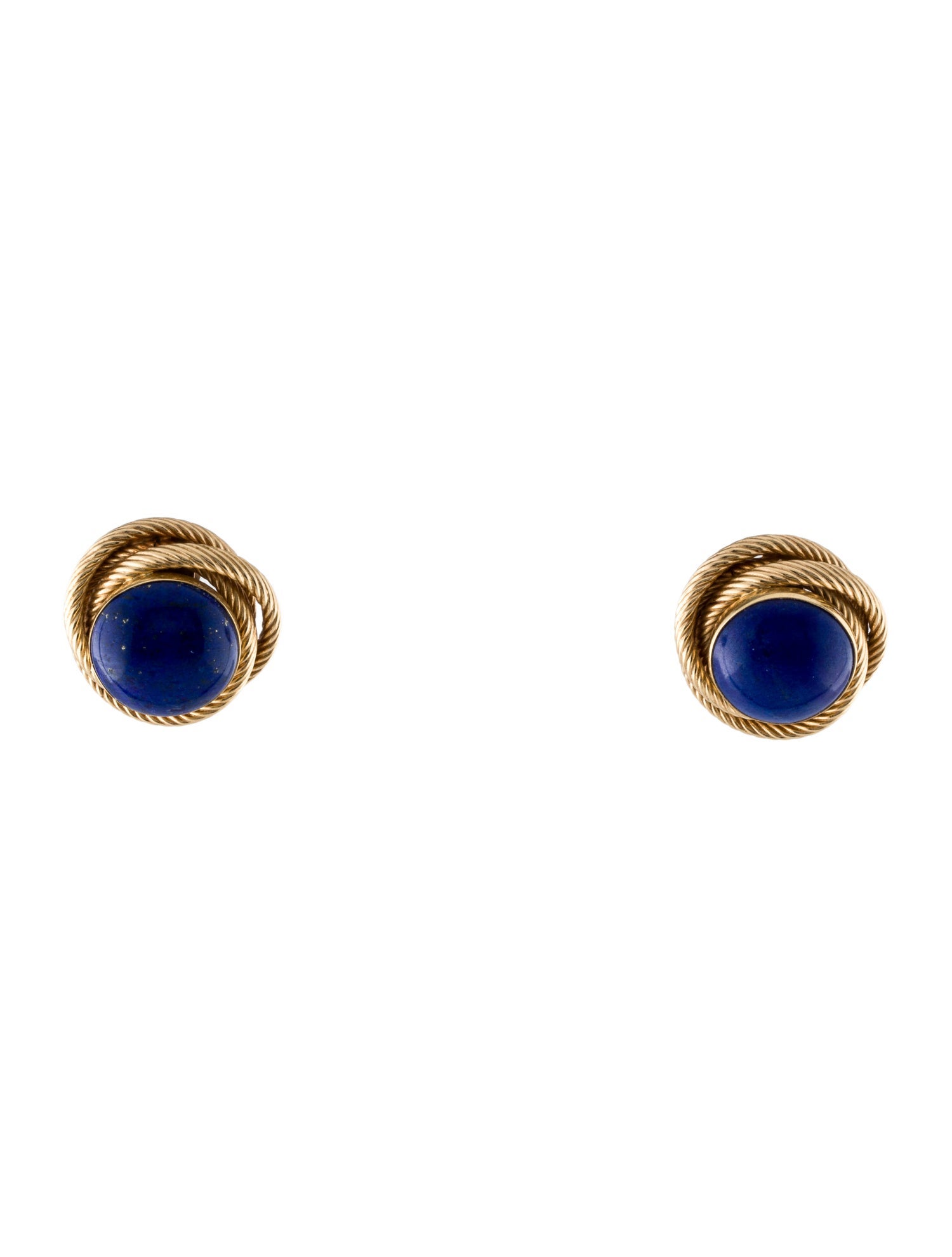 Earrings 14K Peter Brams Designs Lapis Lazuli Stud