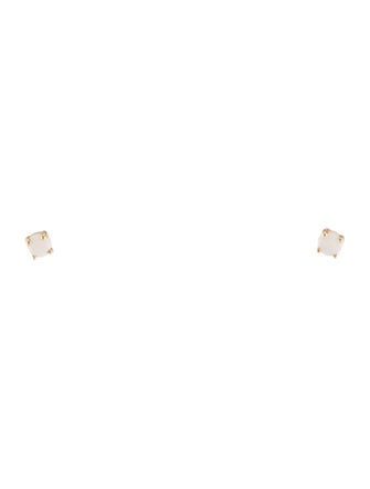 Earrings 14K Opal Stud Earrings