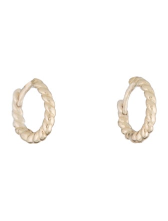 Earrings 14K Mini Huggie Earrings