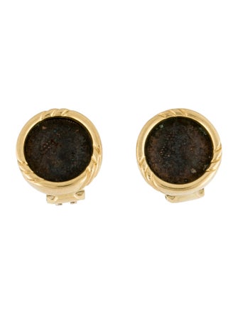 Earrings 18K Plautilla Coin Earclip Earrings