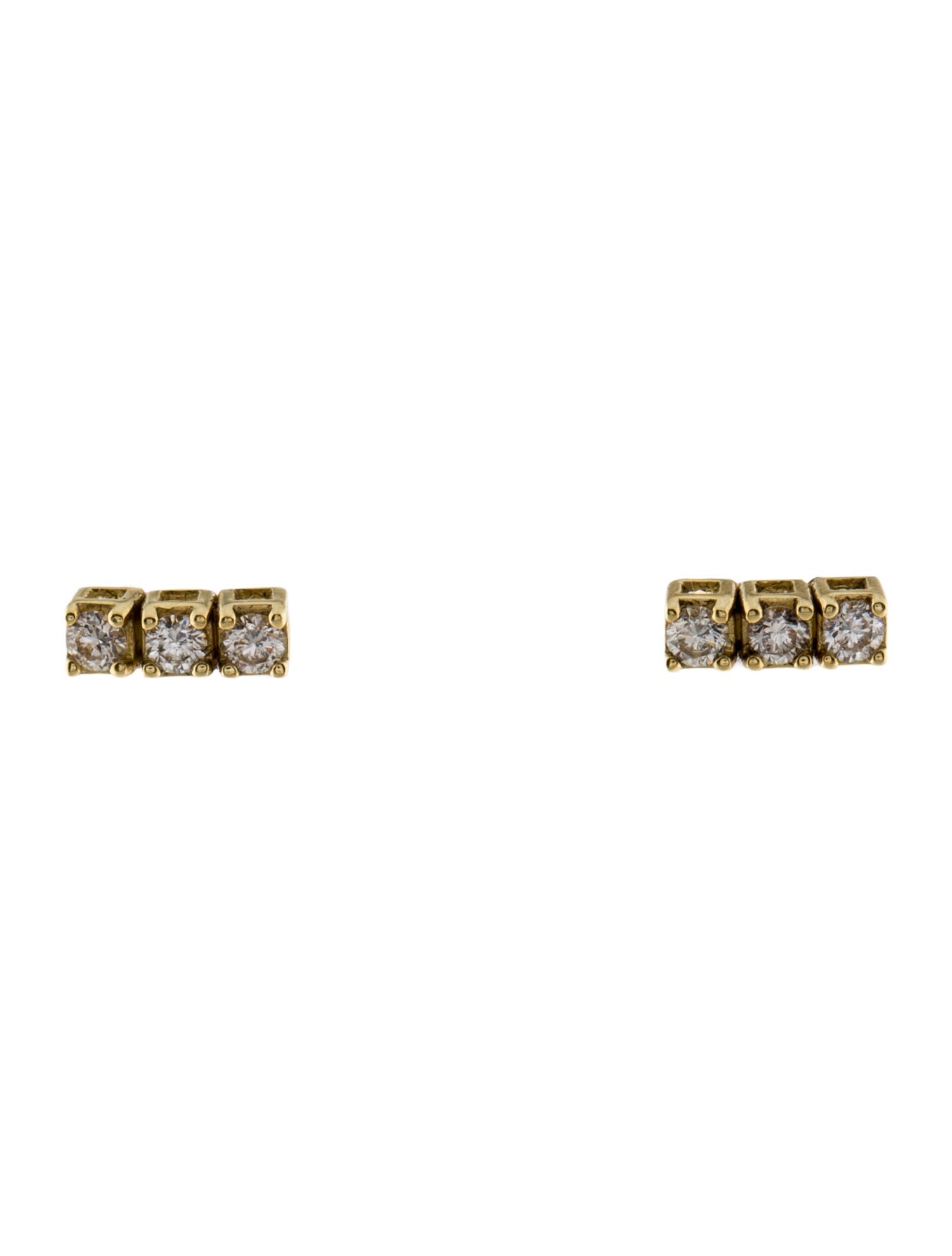 Earrings 18K Diamond Stud Earrings