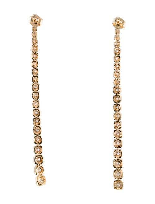 Earrings 14K Diamond Drop Earrings