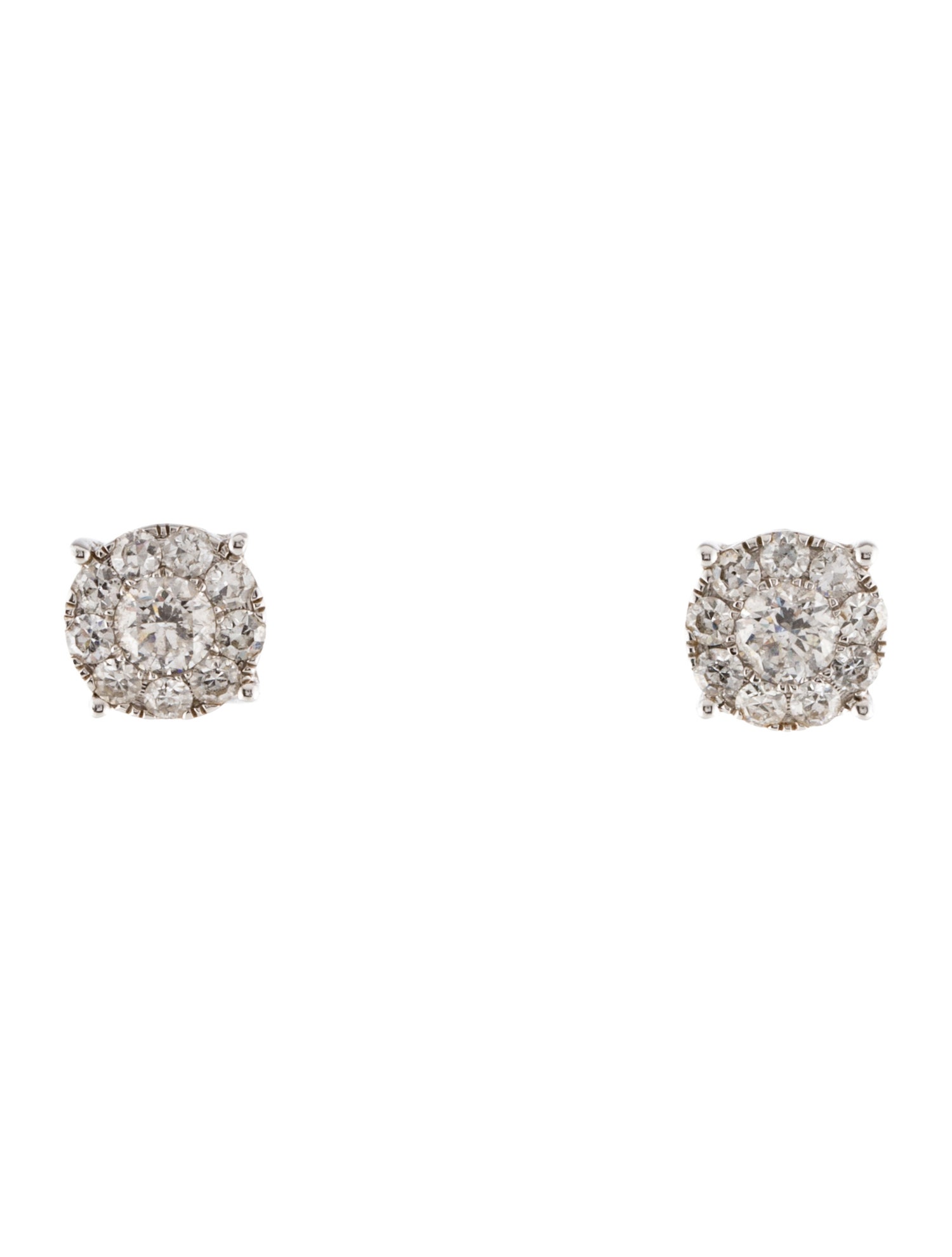 Earrings 14K 1.26ctw Diamond Stud