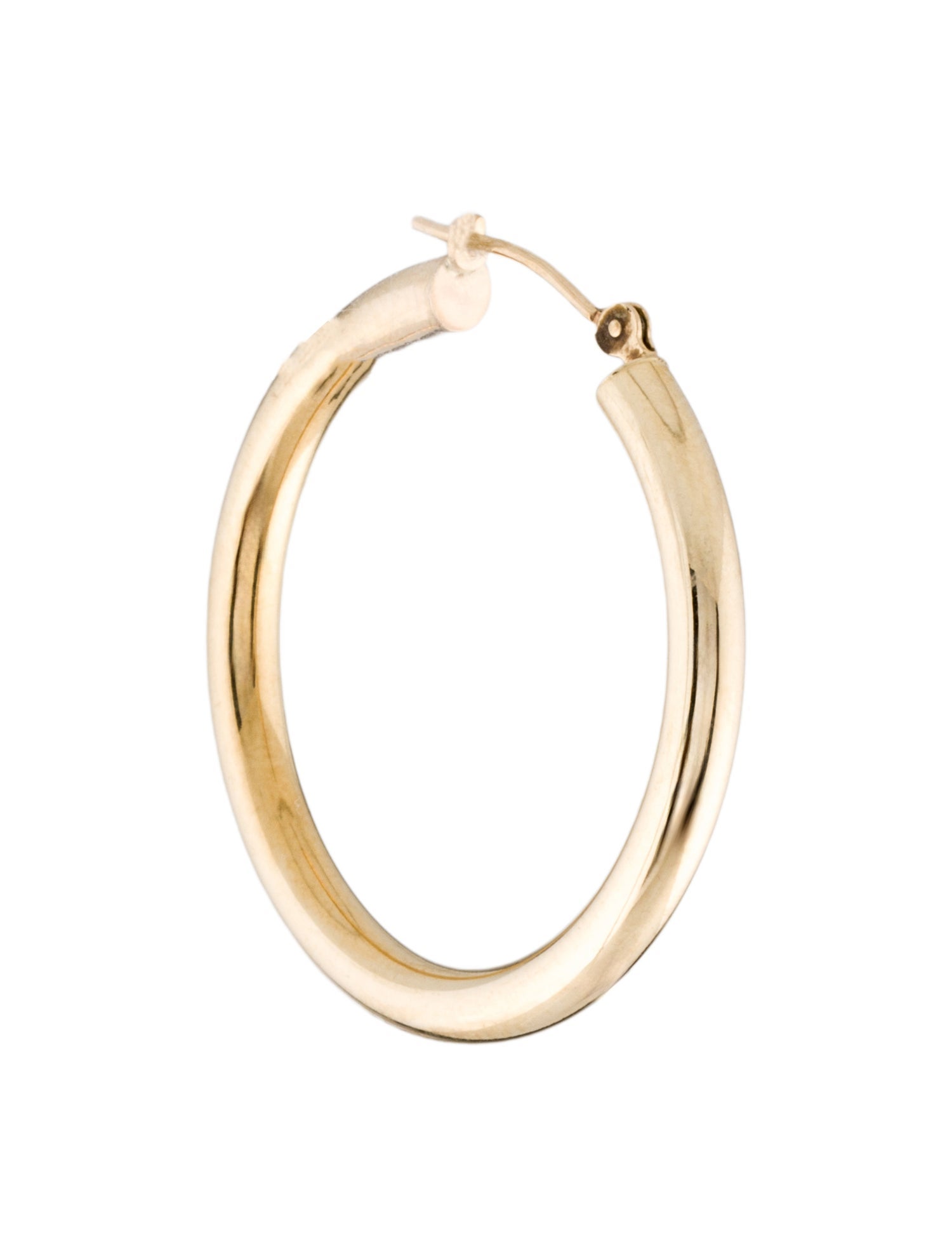 Earrings 14K Single Hoop Earring