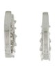 Earrings 14K 1.06ctw Diamond Hoop Earrings