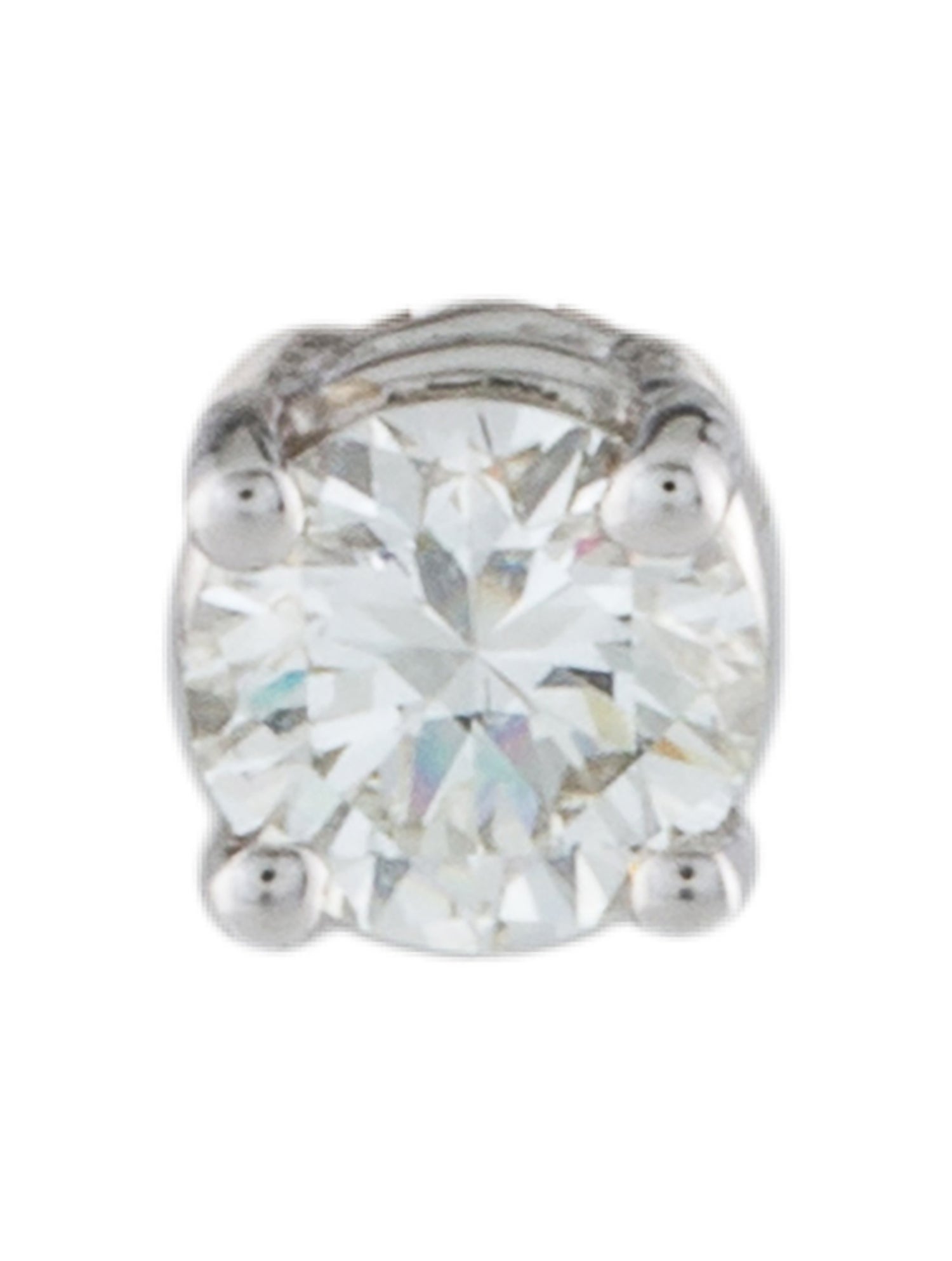 Earrings 14K Diamond Single Stud Earring