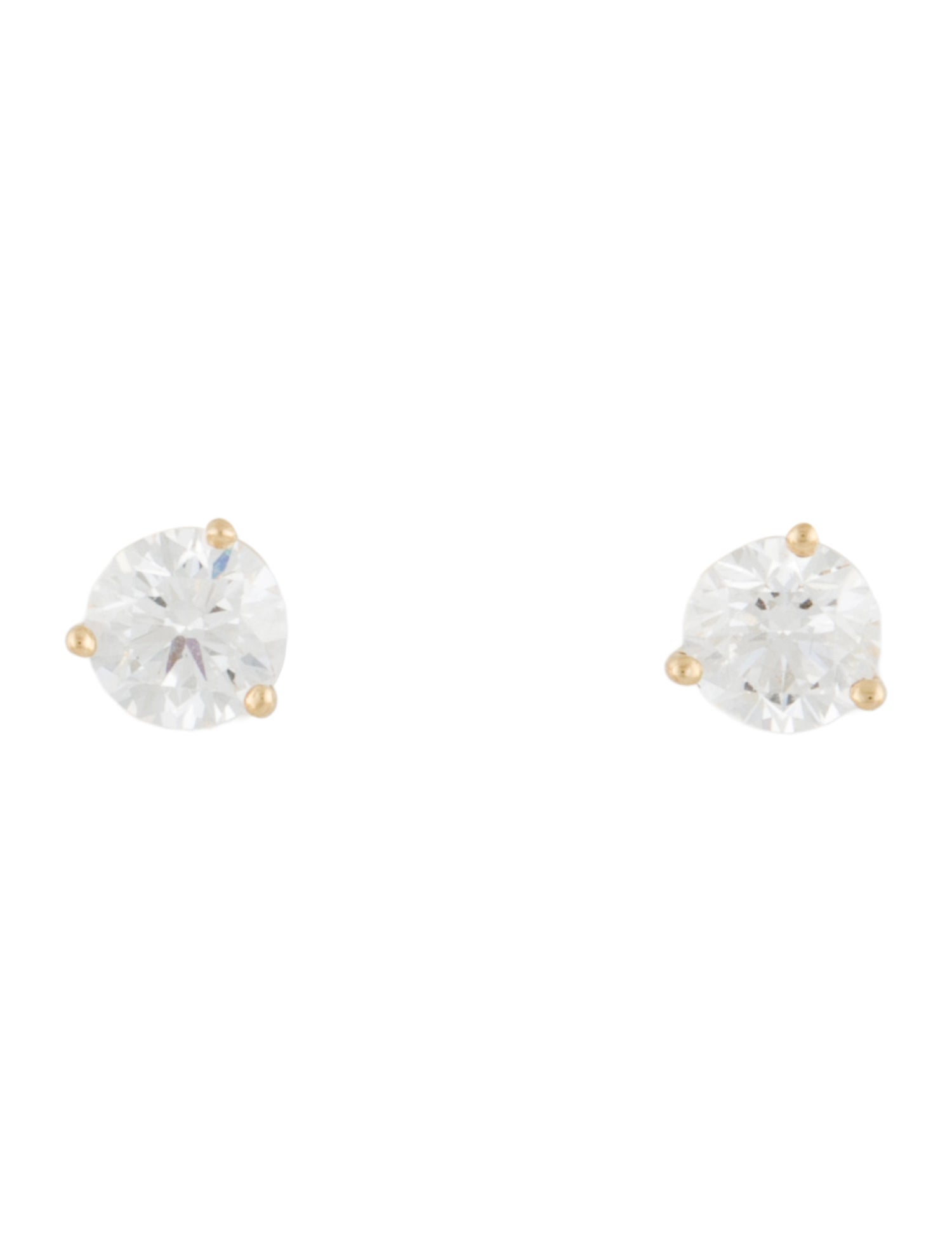 Earrings 14K 1.29ctw Lab-Grown Diamond