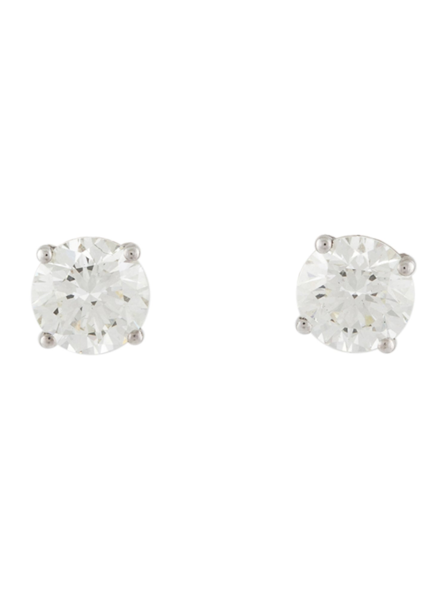 Earrings 18K 2.05ctw Lab-Grown Diamond Stud