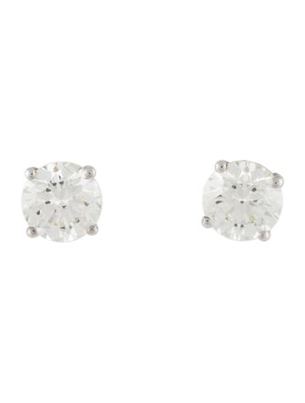 Earrings  18K 2.05ctw Lab-Grown Diamond Stud Earrings